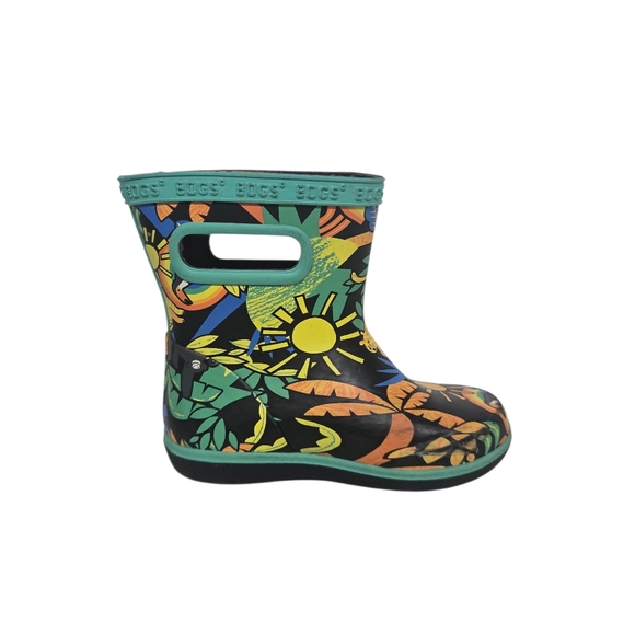 Bogs Skipper II Jungle Multicolor Rain Boots - Picture 2 of 8